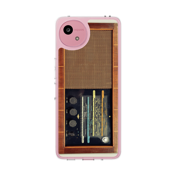 Slim Protection Case［ RETORO RADIO - Brown ］