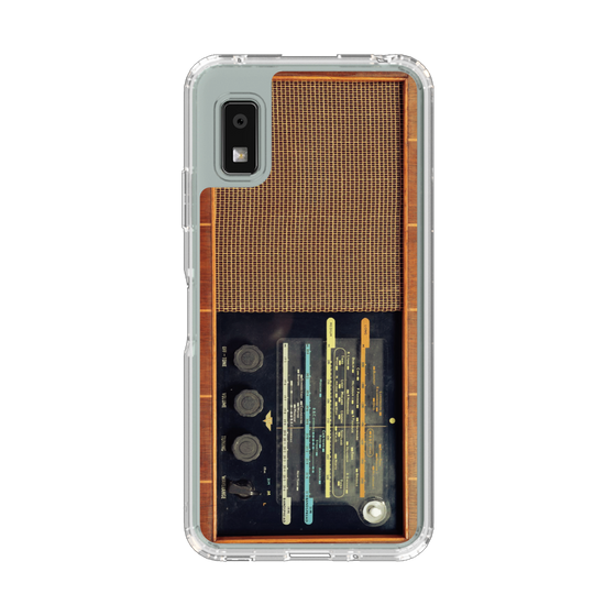 Slim Protection Case［ RETORO RADIO - Brown ］