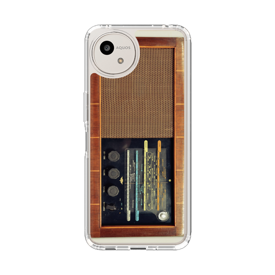 Slim Protection Case［ RETORO RADIO - Brown ］