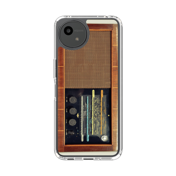 Slim Protection Case［ RETORO RADIO - Brown ］
