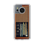 Slim Protection Case［ RETORO RADIO - Brown ］