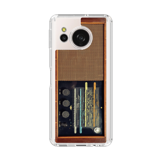 Slim Protection Case［ RETORO RADIO - Brown ］