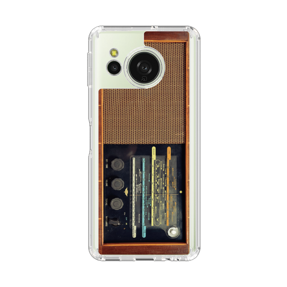 Slim Protection Case［ RETORO RADIO - Brown ］