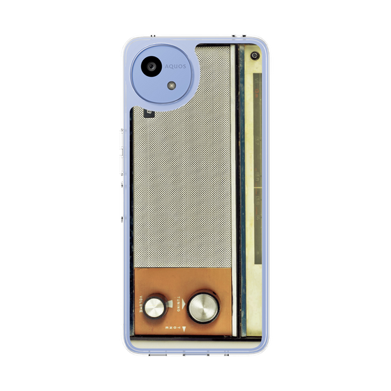 Slim Protection Case［ RETORO RADIO - Orange ］