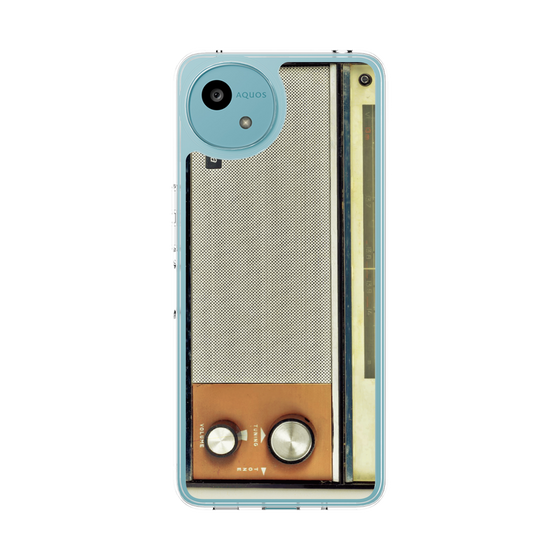 Slim Protection Case［ RETORO RADIO - Orange ］