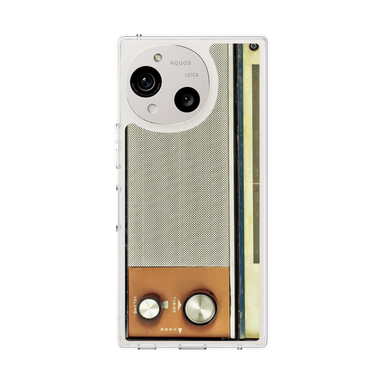 Slim Protection Case［ RETORO RADIO - Orange ］