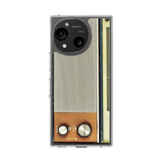 Slim Protection Case［ RETORO RADIO - Orange ］