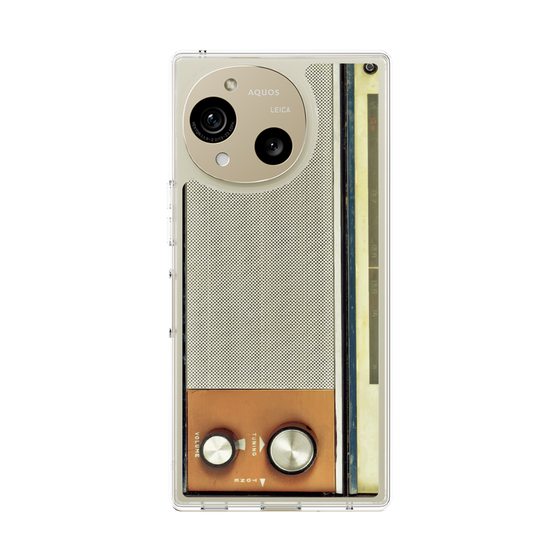 Slim Protection Case［ RETORO RADIO - Orange ］