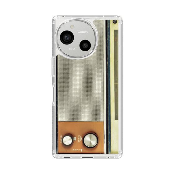 Slim Protection Case［ RETORO RADIO - Orange ］