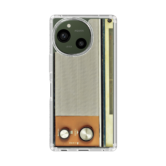 Slim Protection Case［ RETORO RADIO - Orange ］