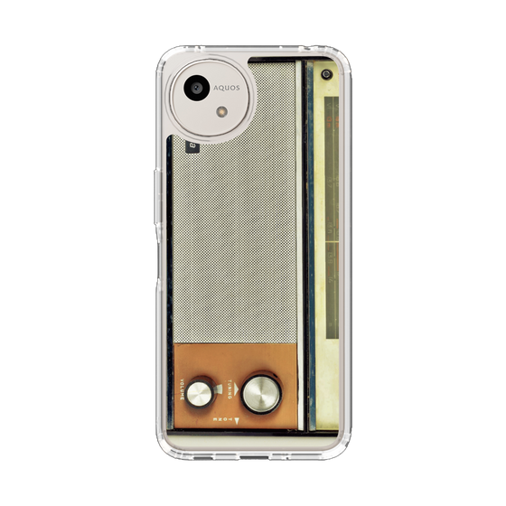 Slim Protection Case［ RETORO RADIO - Orange ］