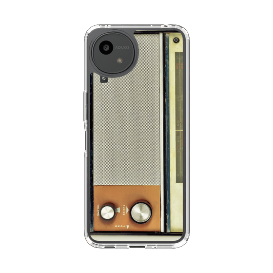 Slim Protection Case［ RETORO RADIO - Orange ］
