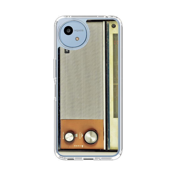 Slim Protection Case［ RETORO RADIO - Orange ］