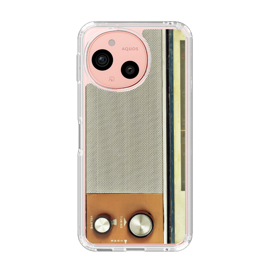 Slim Protection Case［ RETORO RADIO - Orange ］