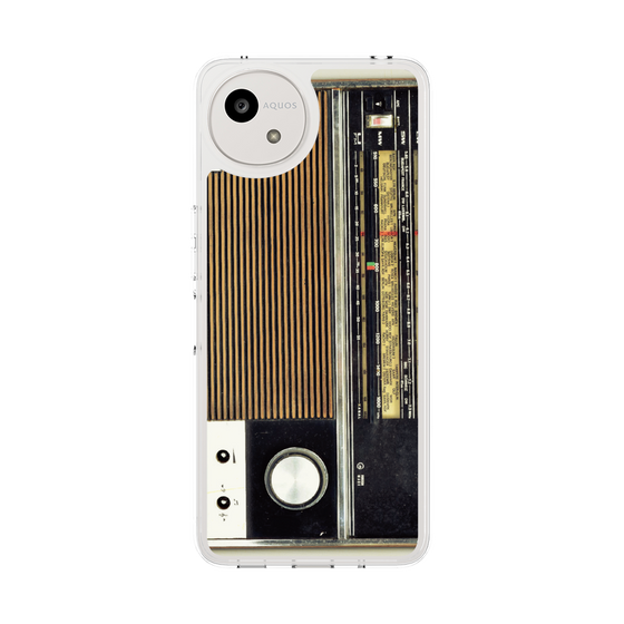 Slim Protection Case［ RETORO RADIO - Black ］