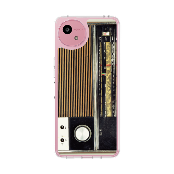 Slim Protection Case［ RETORO RADIO - Black ］