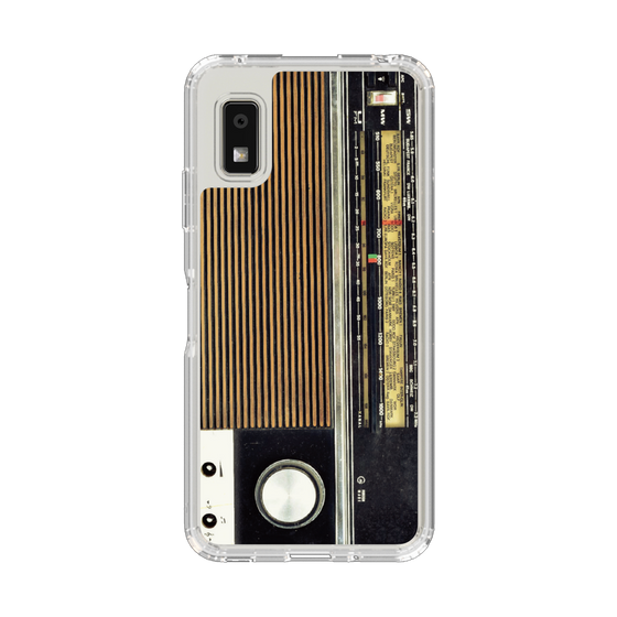 Slim Protection Case［ RETORO RADIO - Black ］