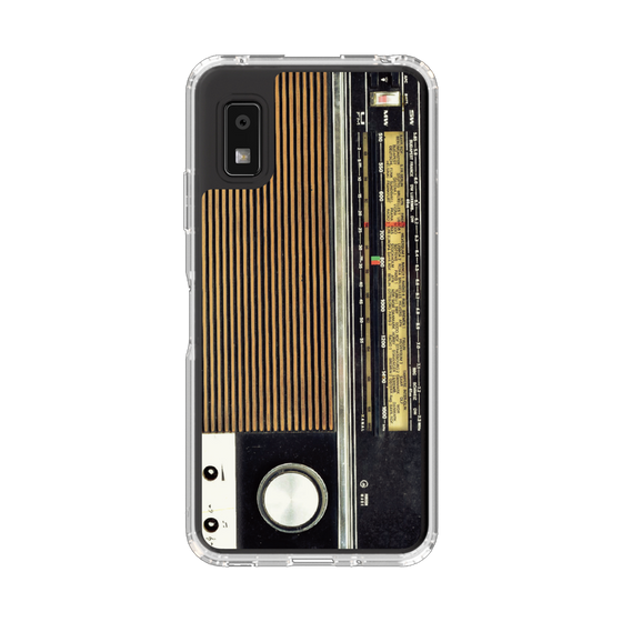 Slim Protection Case［ RETORO RADIO - Black ］