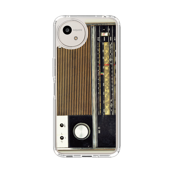 Slim Protection Case［ RETORO RADIO - Black ］