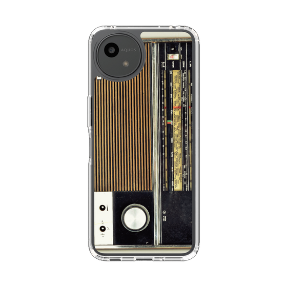 Slim Protection Case［ RETORO RADIO - Black ］