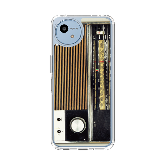 Slim Protection Case［ RETORO RADIO - Black ］