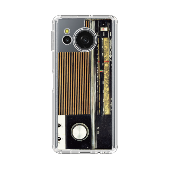 Slim Protection Case［ RETORO RADIO - Black ］