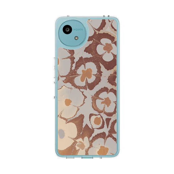 Slim Protection Case［ y2k(Year2000) - Flower - Pink Beige ］