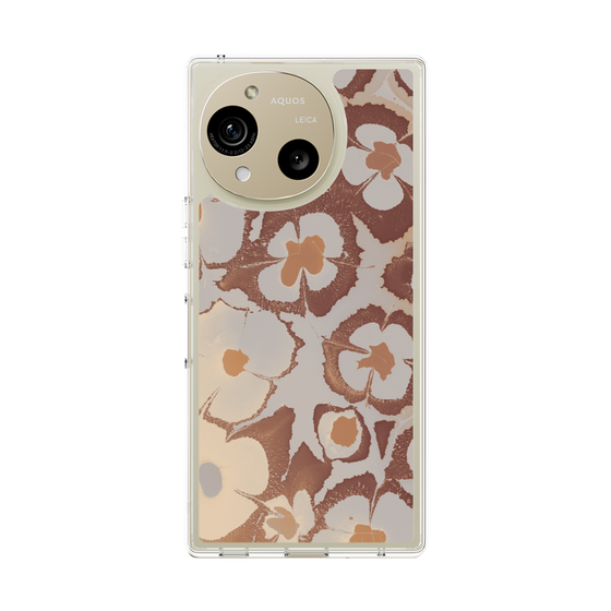 Slim Protection Case［ y2k(Year2000) - Flower - Pink Beige ］