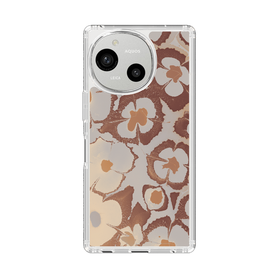 Slim Protection Case［ y2k(Year2000) - Flower - Pink Beige ］