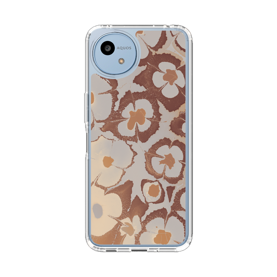 Slim Protection Case［ y2k(Year2000) - Flower - Pink Beige ］