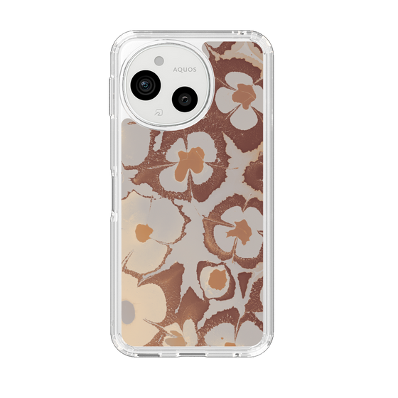Slim Protection Case［ y2k(Year2000) - Flower - Pink Beige ］