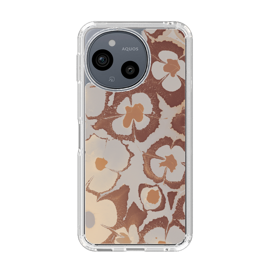 Slim Protection Case［ y2k(Year2000) - Flower - Pink Beige ］