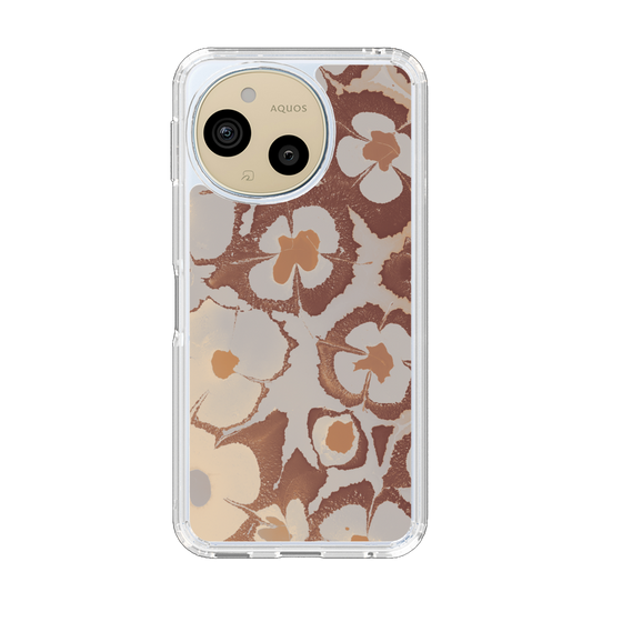 Slim Protection Case［ y2k(Year2000) - Flower - Pink Beige ］