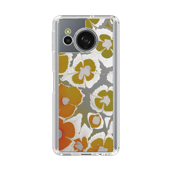 Slim Protection Case［ y2k(Year2000) - Flower - Yellow Gray ］