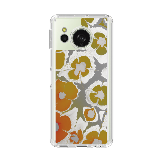 Slim Protection Case［ y2k(Year2000) - Flower - Yellow Gray ］