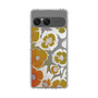 Slim Protection Case［ y2k(Year2000) - Flower - Yellow Gray ］