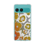 Slim Protection Case［ y2k(Year2000) - Flower - Yellow Gray ］