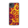 Slim Protection Case［ y2k(Year2000) - Flower - Orange purple ］