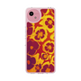 Slim Protection Case［ y2k(Year2000) - Flower - Orange purple ］