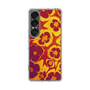 Slim Protection Case［ y2k(Year2000) - Flower - Orange purple ］