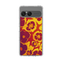 Slim Protection Case［ y2k(Year2000) - Flower - Orange purple ］