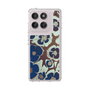 Slim Protection Case［ y2k(Year2000) - Flower - Brown Navy ］