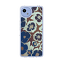 Slim Protection Case［ y2k(Year2000) - Flower - Brown Navy ］