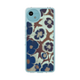 Slim Protection Case［ y2k(Year2000) - Flower - Brown Navy ］