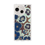 Slim Protection Case［ y2k(Year2000) - Flower - Brown Navy ］