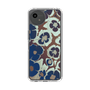 Slim Protection Case［ y2k(Year2000) - Flower - Brown Navy ］