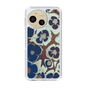 Slim Protection Case［ y2k(Year2000) - Flower - Brown Navy ］