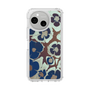 Slim Protection Case［ y2k(Year2000) - Flower - Brown Navy ］