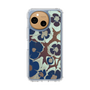 Slim Protection Case［ y2k(Year2000) - Flower - Brown Navy ］