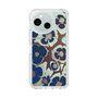 Slim Protection Case［ y2k(Year2000) - Flower - Brown Navy ］